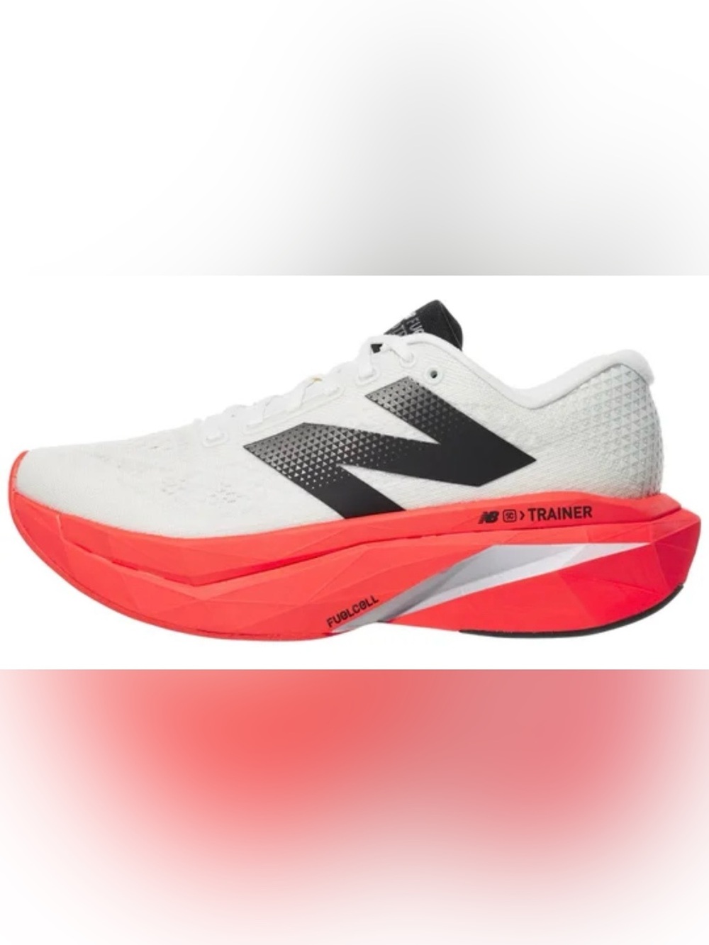 New Balance FuelCell SuperComp Trainer v3 Urgent Red/Sea Salt/Black SZ 10 NIB